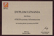 Dyplom uznania